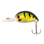 Wobler Mikado Shimmy DR 3cm | 3,3g | Pływający | Green Perch