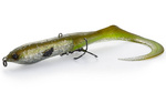 Przynęta Savage Gear 3D Hard Eel 2+1 17cm | SS | Green Silver Ayu