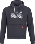 Bluza z kapturem Favorite Fish dialog dark grey | rozm. M