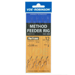 Przypon Robinson VDE-R z bagnetem MF 501BM | #8 | plecionka 0,12mm | 10 szt.