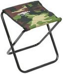 Stołek składany Mikado (Camo) (Max W. 80 Kg) (31X30X36cm fi:16mm)