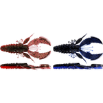 Zestaw Westin Carolina Perch CreCraw 6,5cm + Rig Kit 70cm | 0.26mm | Clear Water Mix | 2 szt.