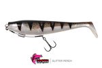 Guma Fox Rage Zander Pro Shad Loaded 18cm | UV Glitter Perch