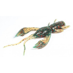 Gumy FishUp Real Craw 5,1cm | 2" | #019 Motor Oil/Red | 7szt.