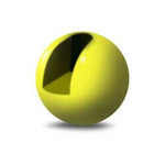 Koraliki wolframowe Gurza Slotted Tungsten Beads CH UV | #5 | 0.669g | 4.6mm