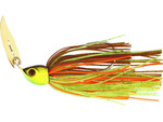Chatterbait Westin BladeBite V2 Tungsten Bladed Jig 9g | Brown Chartreuse