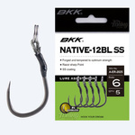 Haczyki bezzadziorowe BKK Native-12BL SS | #2 | 5 szt.