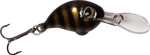 Wobler A.J Lures Żniwiarz SDR 2.5cm - tonący - Czarny w Złote Paski