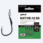 Haczyki BKK Native-12 SS | #1/0 | 4 szt.