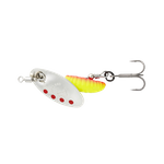 Obrotówka Savage Gear Grub Spinners #1 | Silver Red Yellow