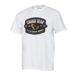 Koszulka Savage Gear Badge Logo Tee XXL White