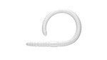 Przynęta Libra Lures Flex Worm 9cm | 004 - Silver Pearl | brak zapachu | 10 szt.