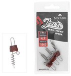Wkręty do przynęt z obciążeniem Mikado Jaws QUICK CHANGE SPIRAL - 10g/4.7cm - 3szt.