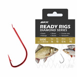 Haczyki z przyponem BKK Sode RD | #8 | Ø 0.16mm | 70cm