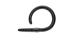 Przynęta Libra Lures Flex Worm 9cm | 040 - Black | brak zapachu | 10 szt.