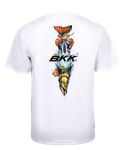 Koszulka BKK Short Sleeve T-Shirt Casual | White | Pike L