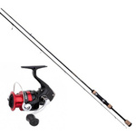 Zestaw wędkarski Wędka + Kołowrotek - Okoń 2