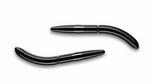 Przynęta Libra Lures Fatty D'Worm Tournament 5.5cm | 040 - Black | ser | 12 szt.