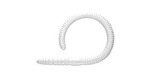 Przynęta Libra Lures Flex Worm 9cm | 001 - White | brak zapachu | 10 szt.