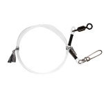 Przypon BKK Fluorocarbon leader HD (Pike Snap) | 50cm | 30kg | 2 szt.