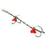 Dozbrojka Vis Vangen na krętlikach do przynęt 19-22cm | 2+5x Krętlik | 2 kotwice