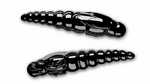 Przynęta Libra Lures Largo Slim 3.4cm | 040 - Black | ser | 12 szt.