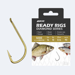 Haczyki z przyponem BKK Sode GD | #14 | Ø 0.10mm | 70cm