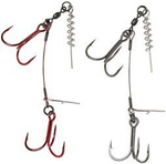 Dozbrojka Savage Gear CARBON49 CORKSCREW STINGER 2x3/0 | 39KG | 2 szt. | Do gum 18-22cm