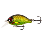 Wobler Mikado Shimmy 3,4cm | 3g | Pływający | Green Olive Flash