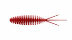 Przynęta Libra Lures Turbo Worm 5.6cm | 021 - Red | ser | 8 szt.