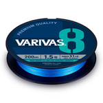 Plecionka Varivas8 PE #0.8 | 16lb | niebieski | 150m