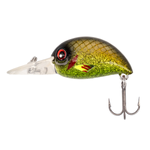 Wobler Mikado Shimmy DR 3cm | 3,3g | Pływający | Green Olive Flash
