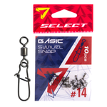 Agrafki z krętlikiem Select Basic Swivel Snap #14 | op. 10 szt.