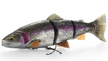 Guma SAVAGE GEAR 4D LINE THRU TROUT 15CM 40G RAINBOW