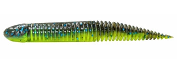 Guma SAVAGE GEAR Ned Dragon Tail Slug 7.2cm 3g Chartreuse Pumpkin op 5szt