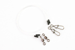 Przypony fluorocarbonowe Vis Vangen 50cm | 20kg | 1.0mm | 2 szt.