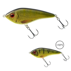 .Wobler Westin Thermochromic Swim Jerk 10cm 34g - tonący - Roach/Perch