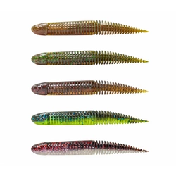 Guma SAVAGE GEAR Ned Dragon Tail Slug 7.2cm 3g Clear Water Mix op 5szt