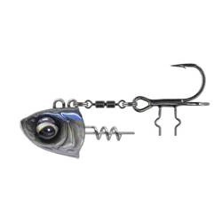 Główka z wkrętką i kotwiczką SAVAGE GEAR Monster Vertical Heads 60g #1/0 White Fish