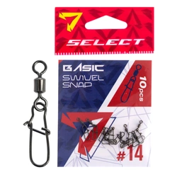 Select Agrafka z krętlikiem Basic Swivel Snap #14 (10 szt/opak)