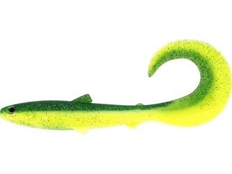 Guma WESTIN BullTeez Curltail 10cm - 6g - Fireflash