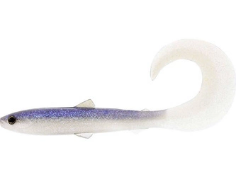 Guma WESTIN BullTeez Curltail 10cm - 6g - Sparkling Blue