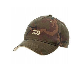 .Czapka z daszkiem DAIWA Carp Camo Peaked Cap