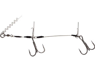 Dozbrojka WESTIN Add-It Shallow Rig Double 1x7 40,8kg 12cm #1/0 2 szt. Do gum 25-27cm