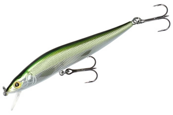 Wobler Mikado Fishunter  - Ghost 10cm / Olive Bleak - Neutralny