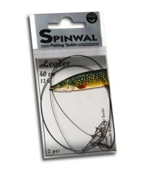 Przypon wolframowy Spinwal 40cm, 12kg