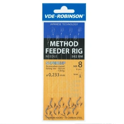 Przypon Robinson VDE-R z bagnetem MF 502BM | #12 | żyłka 0.19mm | 10 szt.
