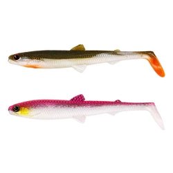 Zestaw WESTIN BullTeez Shadtail 12.5cm 16g Bass Orange + Pink Headlight