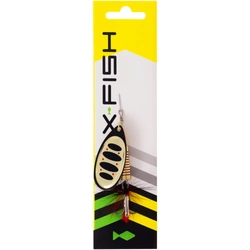 Obrotówka X-Fish Termite №5 | 13g | Nikel Gold