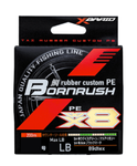 Plecionka YGK X-Braid Bornrush WX8 200m | PE #0.6| 15lb/6.8kg
